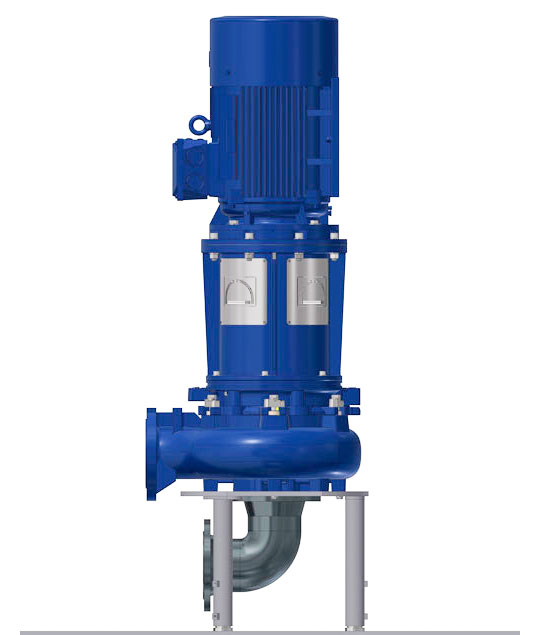 Vertical waste water pumps