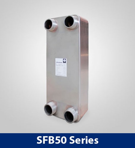 Brazed plate heat exchanger SFB50