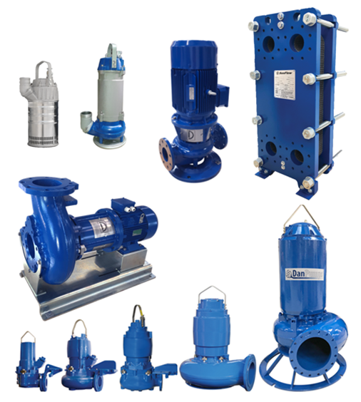 SonFlow products - Centrifugal pumps and Plate Heat Exchangers
